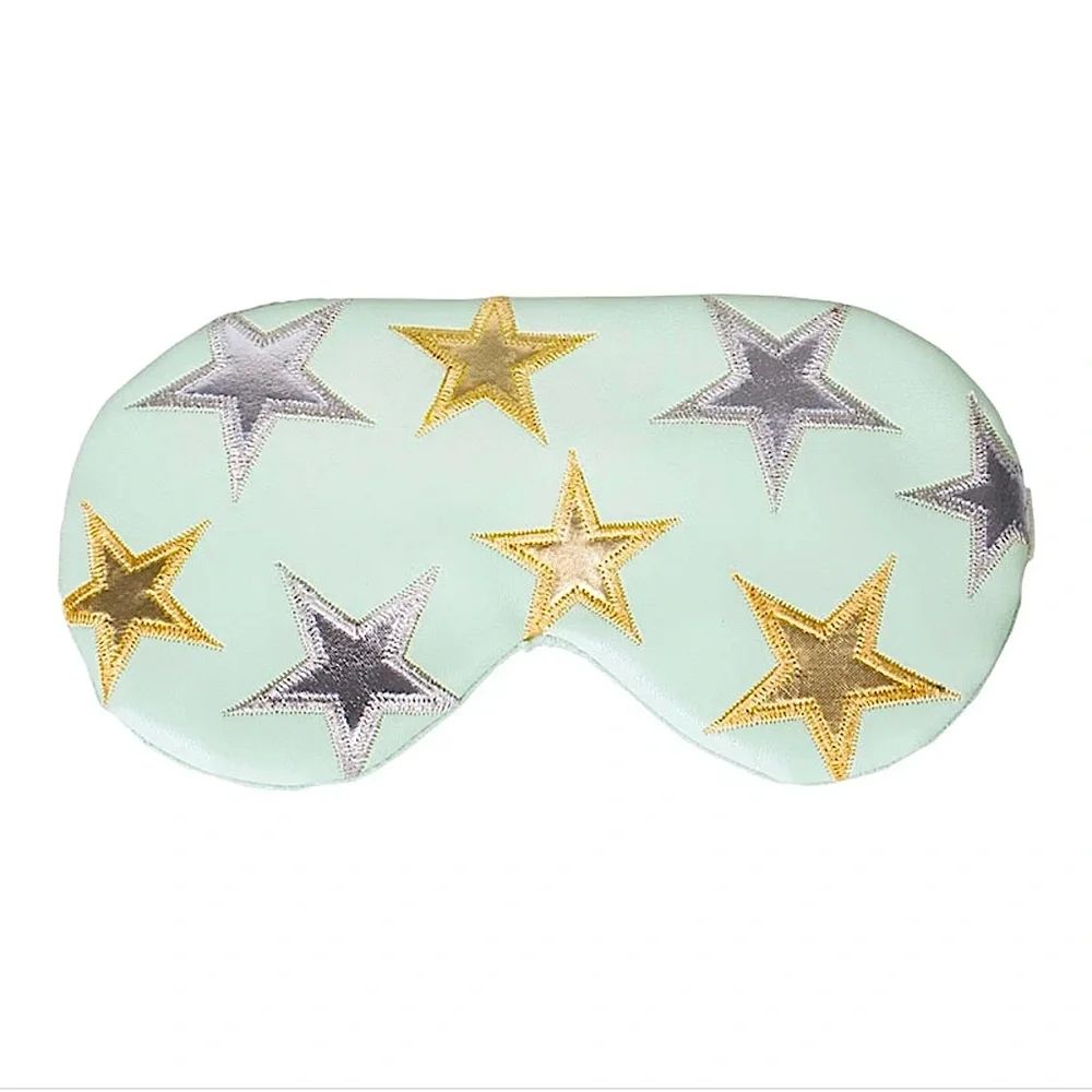 Free People X Understated Leather Starry Eyed Travel Eye Mask NEW NIP